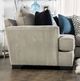 Furniture of America® Gunnersbury 2-Piece Gray L-Shape Sectional -2