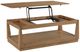 Hammary® Clifton Gingersnap Lift Top Coffee Table with Casters-2