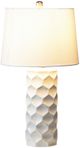 A & B Home Glossy White Table Lamp-1