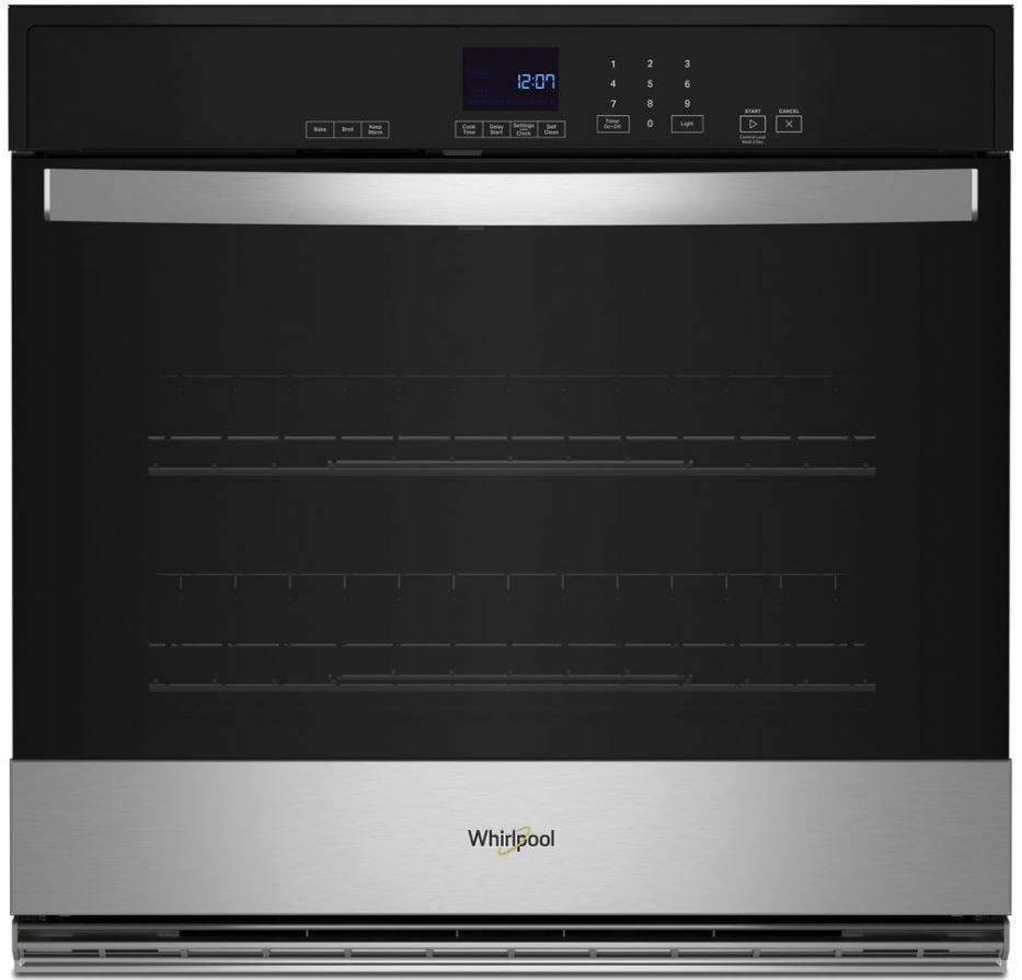 Whirlpool® 30" Stainless Steel Single Electric Wall Oven