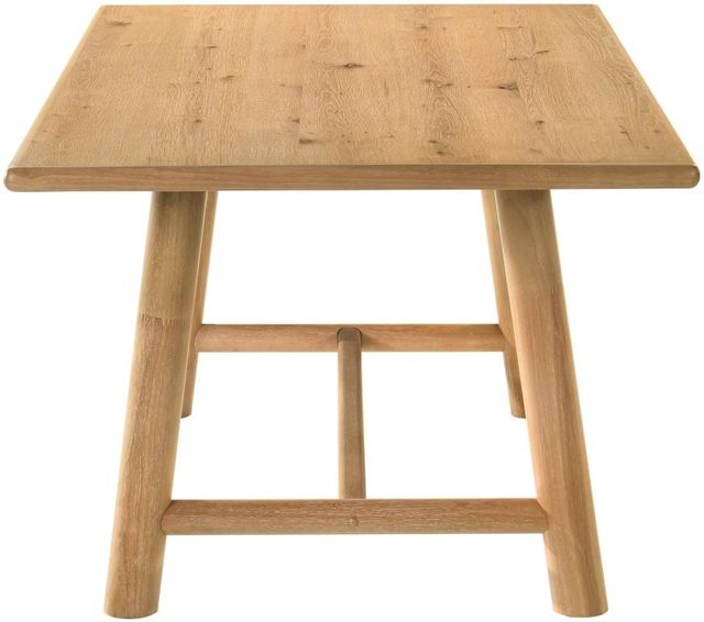 Coaster® Duncan Washed Oak Rectangular Wood Dining Room Table-2