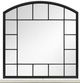 Magnussen Home® Harper Springs Silo White Shaped Mirror-0