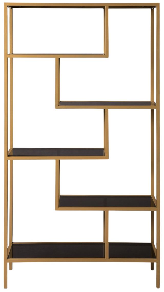 Signature Design by Ashley® Frankwell Gold Bookcase-1