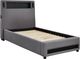 Signature Design by Ashley® Verishaw Gray Twin Upholstered Panel Bed-1