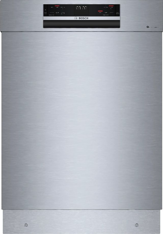 Bosch 800 Series 24" Stainless Steel Front Control Built-In Dishwasher-0