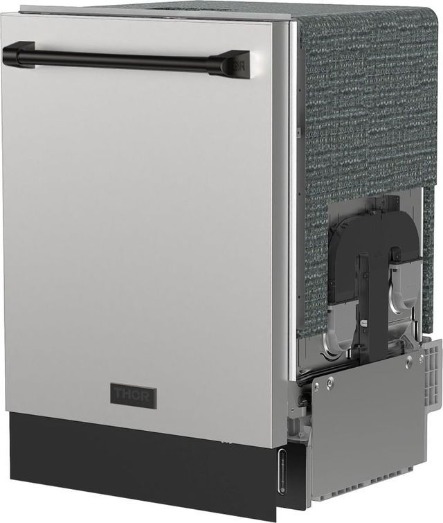 Thor Kitchen® Gordon Ramsay Series 24" Stainless Steel Top Control Built In Dishwasher-1