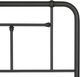 Leggett & Platt® Baldwin 2 Piece Textured Black Queen Headboard Set-2