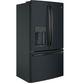 GE Profile™ 22.23 Cu. Ft. Black Slate Counter Depth French Door Refrigerator-1