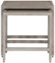 Bernhardt Albion Pewter Nesting Table-1