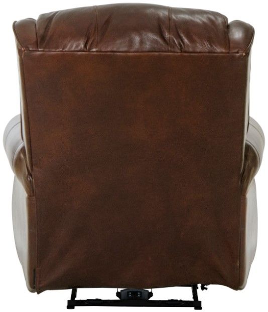 Catnapper® Duncan Walnut Power Deluxe Lay Flat Recliner-2