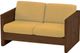 Crate Designs™ Furniture Brindle Loveseat-0