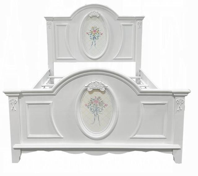 ACME Furniture Flora White Twin Panel Bed-3