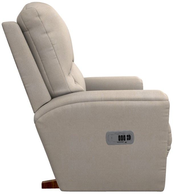 La-Z-Boy® Cassian Sand Power Rocking Recliner with Headrest-3