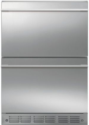 front view of the Monogram® 5.0 Cu. Ft. Stainless Steel Refrigerator Drawers