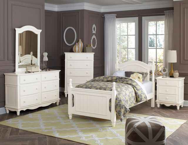 Homelegance® Clementine Whtie Youth Chest-1