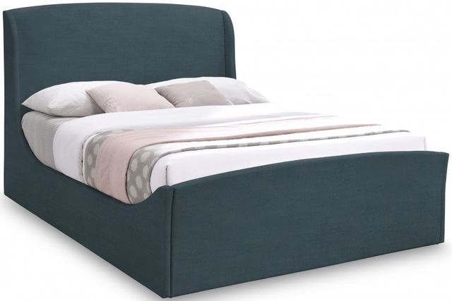 Meridian Furniture Tess Blue Queen Bed-0