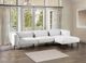 Furniture of America® Paderborn Light Gray Sectional with Right Chaise-0