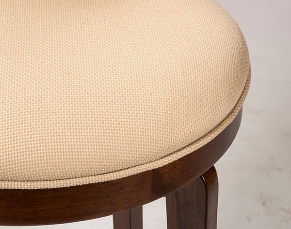 HH2 Home Dynamic Designs Brown Cherry Jefferson Swivel Bar Stool-2
