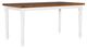 Powell® Willow 5-Piece Brown/Vanilla White Dining Set-4