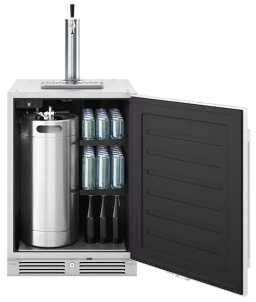 Zephyr Presrv™ 6.0 Cu. Ft. Stainless Steel Outdoor Kegerator -3
