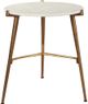 Signature Design by Ashley® Chadton White Accent Table with Gold Base-0