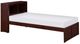 Homelegance® Rowe Dark Cherry Twin Bookcase Platform Bed-0