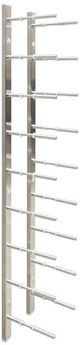 Vinotemp® Epicureanist 9 Bottle Stainless Steel Peg Wine Rack -0