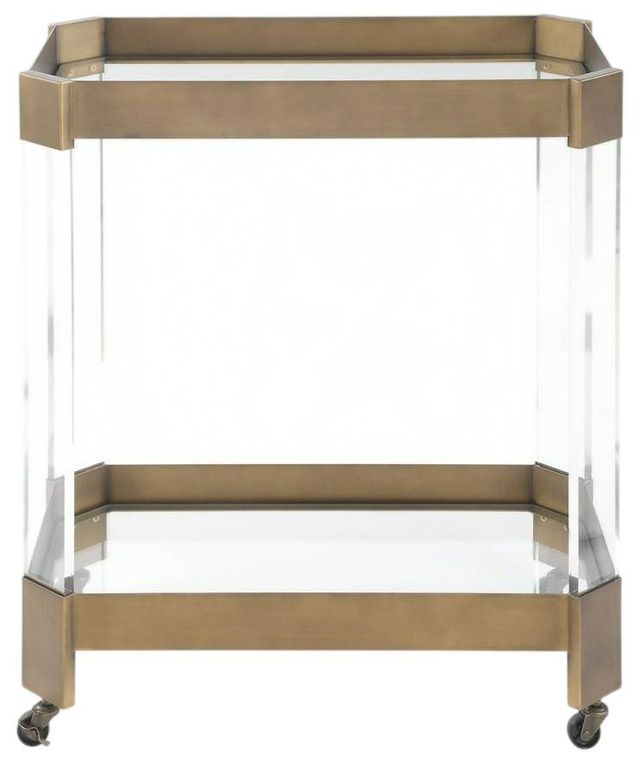 Uttermost® Giselle Bronze Bar Cart-3