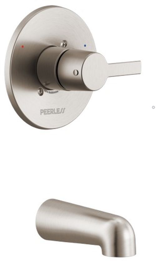 Peerless Flute™ Brushed Nickel Tub Trim Kit -0