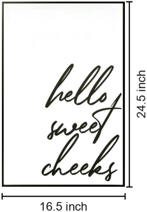 Classy Living Refreshing Charming Greeting Wall Art-2