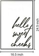 Classy Living Refreshing Charming Greeting Wall Art-2