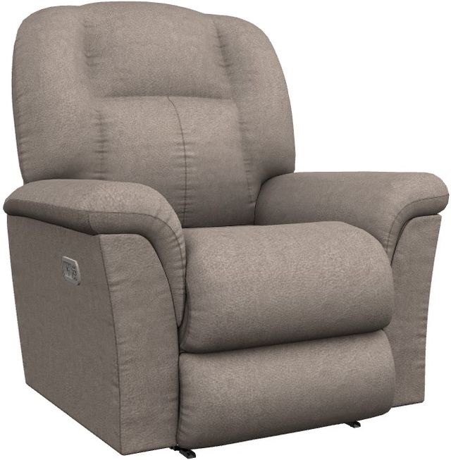 La-Z-Boy® Jasper Mushroom Power Wall Recliner with Headrest and Lumbar-0