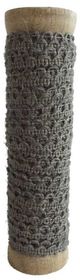 A & B Home Slate Gray Roped Ribbon-0