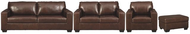 Signature Design by Ashley® Morelos 4-Piece Chocolate Living Room Set-0