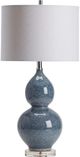 Crestview Collection Vincent Blue Table Lamp-0