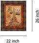 Classy Living Conrad Knutsen Memories Of Paris 26" Wall Art-2