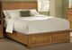 Vaughan-Bassett Cottage Snow White Queen Sleigh Storage Bed-0