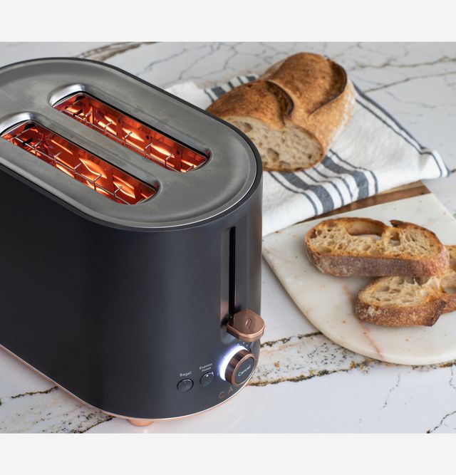 Café™ 2 Slice Matte Black Toaster-2