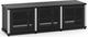 Salamander Designs® Synergy Model 237 AV Cabinet-Black/Aluminum-0