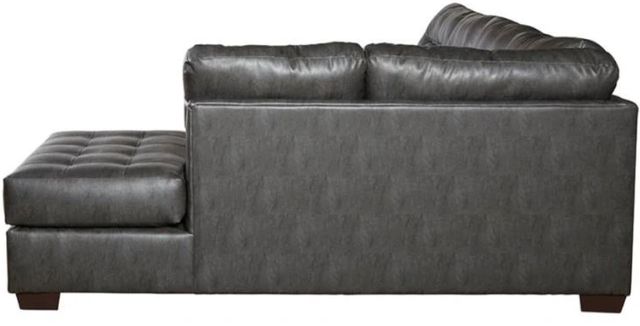 Hughes Furniture® 16900 2-Piece San Marino Cinder Right-Arm Facing Sectional and Chaise-3