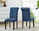 Brassex Inc. Tinga 2-Piece Blue Side Chair Set-3