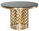 VIG Furniture Modrest Kowal Black/Gold Dining Table-1