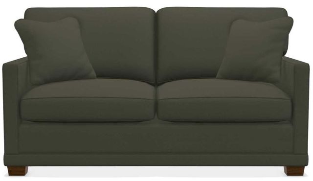 La-Z-Boy® Kennedy Charcoal Apartment-Size Sofa-1