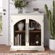 Jofran Inc. Archdale Antique White 2-Door Accent Cabinet-1