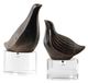 Uttermost® Uttermost® Nesting Bird 2-Piece Gray Sculptures Set-0