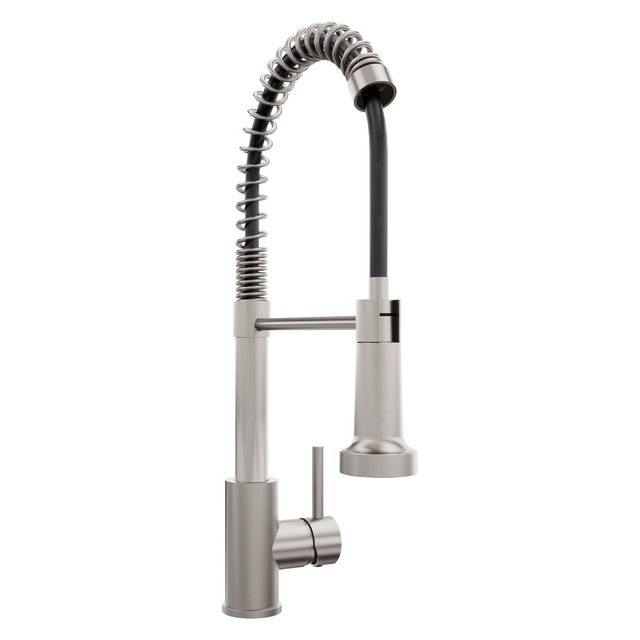 ZLINE Palisades Brushed Nickel Pull Down Spring Spray Wand Kitchen Faucet-0