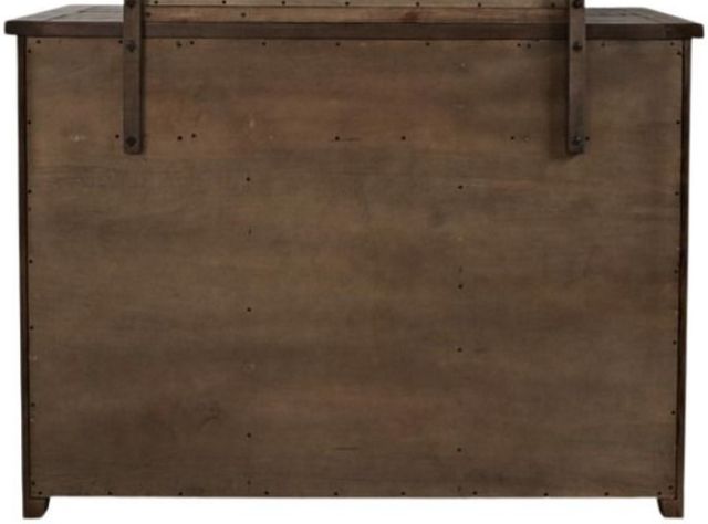 Jofran Inc. Madison County Barnwood Barn Door Dresser-3