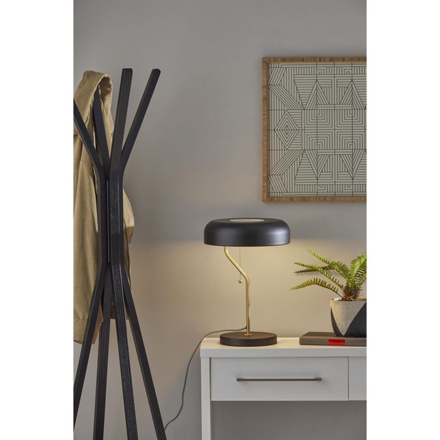 Adesso® Timothy Black Table Lamp-1