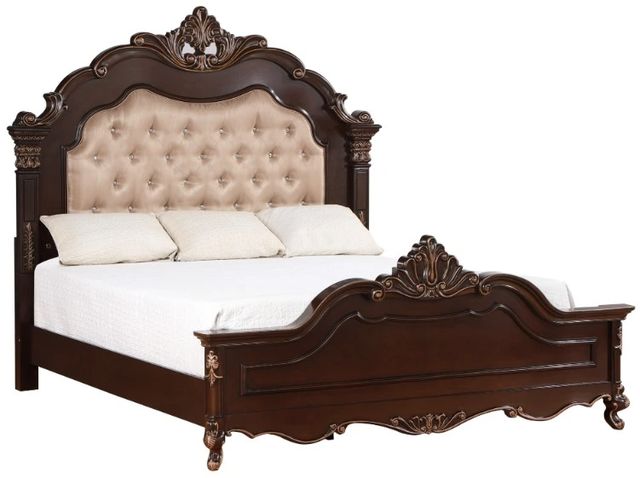 New Classic® Home Furnishings Constantine Cherry California King Panel Bed-0