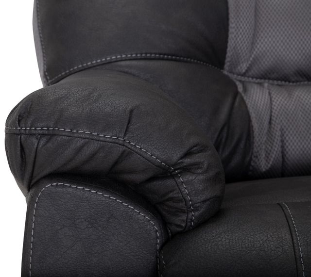 Franklin™ Trilogy Commodore Charcoal Airflow Manual Recliner-3